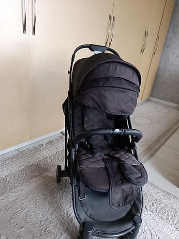 Прогулочная коляска-трость/компактная коляска. - Цвет: темный (ближе