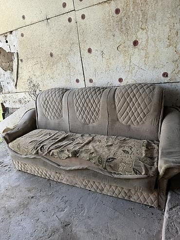 медель мягкая: Комплект мягкой мебели, цвет - Бежевый — 1