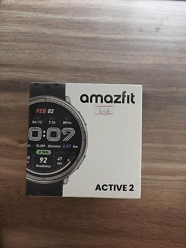 Amazfit Active 2 — умные часы с круглым экраном и спортивным дизайном