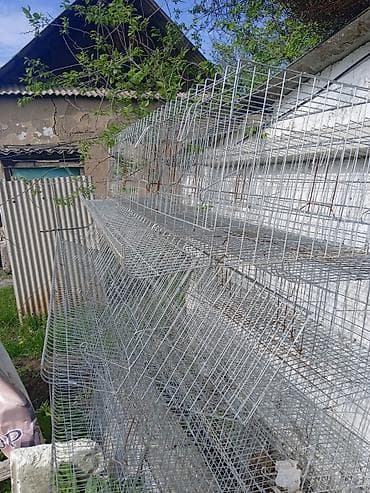 решетка: Сварная сетка, Длина: 2 м, Б/у — 1