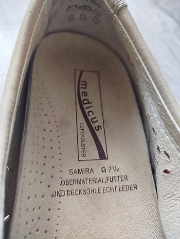 basconi 38: Летние туфли 41р кожа100% из Европы. На среднюю стопу, удобная — 3