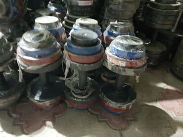 набор гантель в чемодане flexter: FAMILY SPORT Гантели металлические Узбекистан Цена за 1кг по 170с — 3