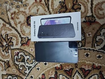 Техника и электроника: Samsung Galaxy A55, Новый, 128 ГБ, цвет - Серый, 2 SIM, eSIM — 4