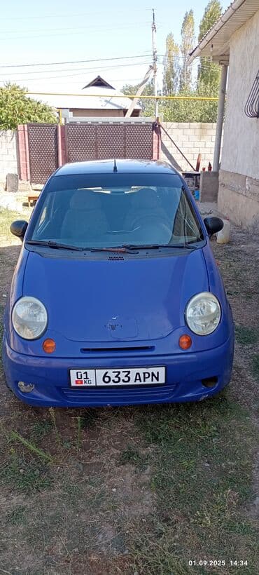 авто кемин: Daewoo Matiz: 2006 г., 0.8 л, Механика, Бензин — 1