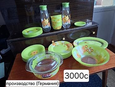 мебель талас: Наборы посуды и стекла: 1) Набор бокалов на высокой ножке, 6 шт — 4