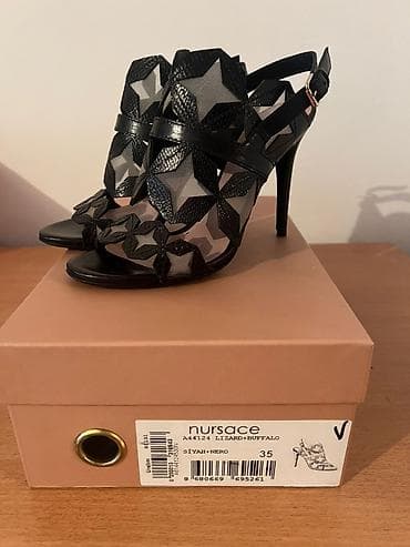 Айымдардын бут кийими: Босоножки Nursace A44124 Почти новые.Отличное состояние.Надевали всего — 1