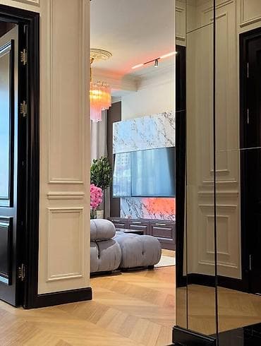 3: 3 комнаты, 75 м², Асанбай мкр Элитка, 2 этаж, Дизайнерский ремонт — 10
