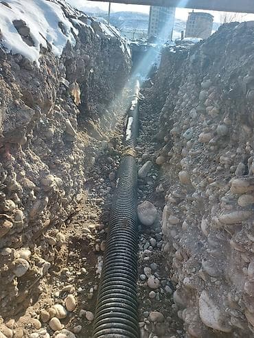 technical support engineer: Монтаж наружной канализации и дренажа под ключ. - Земляные работы — 4