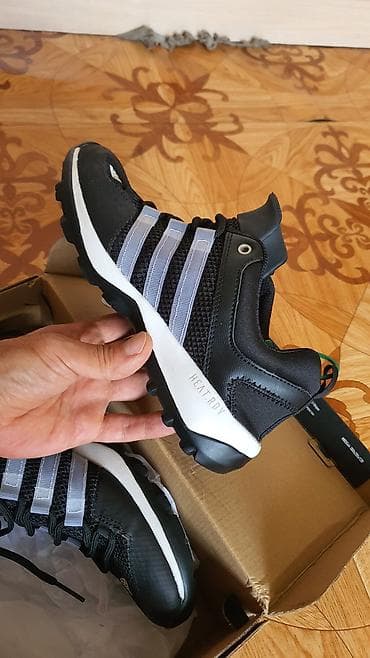 tech flece: Мужские кроссовки, 40.5, Adidas, Новый, цвет - Черный, Самовывоз, Бесплатная доставка, Платная доставка — 2
