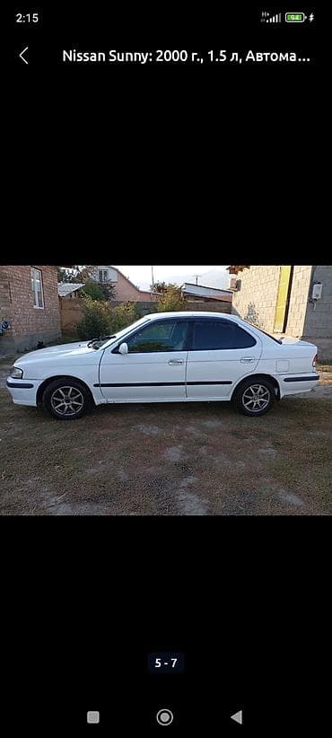 купить одиссей: Nissan Sunny: 2000 г., 1.5 л, Автомат, Бензин, Седан — 6