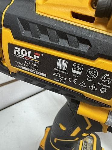 snap on: Аккумуляторный ударный гайковерт ROLF Гайковерт аккумуляторный — 5