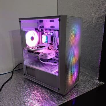 тянет: Компьютер, ядер - 8, ОЗУ 16 ГБ, Для работы, учебы, Новый, AMD Ryzen 7, AMD Radeon RX 6600, HDD + SSD — 1