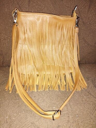 сумка клатч б у: Сумка экокожа с двух сторон бахрома — 1