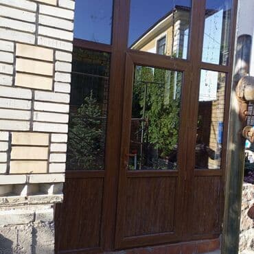 Дизайн, проектирование: Терезе жана эшиктер алюминий жана платик баардык туру бар арзан жака — 8