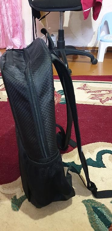 Аксессуарлар: Рюкзак PUMA, городской/школьный, черный. - Вместительный основной — 4