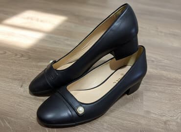 балетки шанель: Туфли, 38, Chanel, Новый, цвет - Черный, Самовывоз — 1