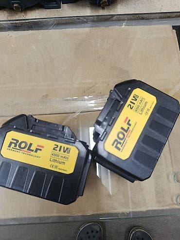 Инструменттер: Аккумуляторный мультикомплект ROLF 21V — универсальный набор — 7