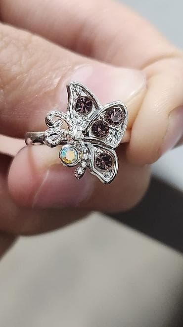 Мырзалардын бут кийими: Набор детских колец в подарочной коробочке-сердце. - В комплекте — 5