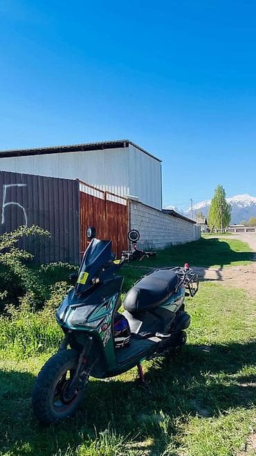 скутер с: Скутер/мопед внедорожного стиля с тюнингом Особенности и — 4