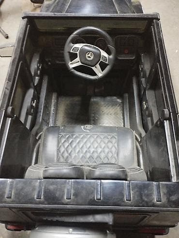 детский электромобиль мерседес: Детский Гелендваген. G63 AMG черный металлик. в рабочем состоянии — 4