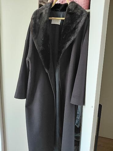 coco chanel: Пальто, Халат, Длинная модель, С поясом, L — 1