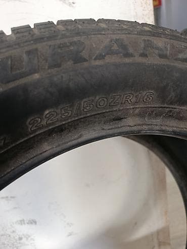 hyperko 2: Шины 225 / 50 / R 16, Лето, Б/у, 1 шт, Легковые, Япония, Bridgestone — 3