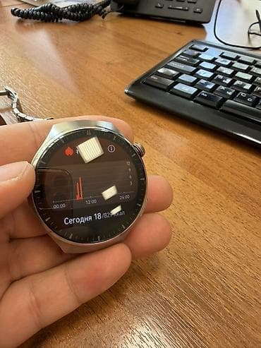 poco m5c: Смарт-часы Huawei Watch 4 Pro (титан) - Круглый AMOLED‑дисплей — 2