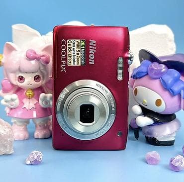 Фотоаппараты: Компактная цифровая камера Nikon COOLPIX (цвет: красный). Основные — 1