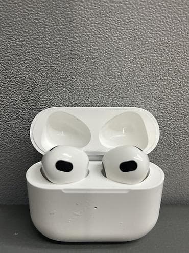 Кулакчындар: Зымсыз ичине салынуучу кулакчындар, Apple, Airpods 3, Колдонулган — 2