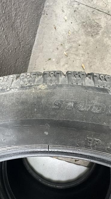 резина зимние: Шины 225 / 50 / R 17, Зима, Б/у, Пара, Легковые, Япония, Bridgestone — 4