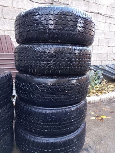 шины разноширокие: Шины R 17, Лето, Б/у, Комплект, Внедорожные (АТ/МТ) — 2