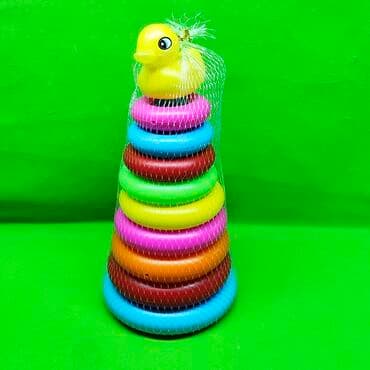 уточку: Пирамидка игрушка для развития малышей🟡🟢 Отличный выбор для развития — 1