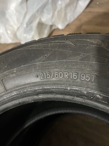 гоформ шины в бишкеке: 2-шт липучка размер 205.60.16. 2шт шипами размер 215,60.16 почти новые — 4