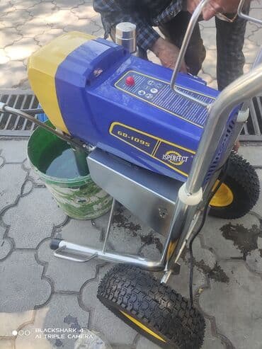 пневмонагнетатель для полусухой стяжки цена: Шпатлевочный безвоздушный краскопульт PERFECT GD 1095 Мощность — 3