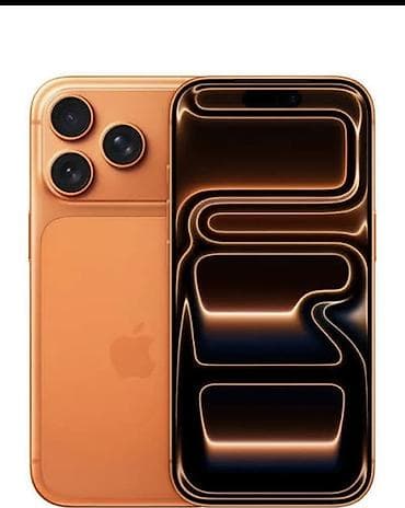 apple tab: IPhone 17 Pro Max, 256 ГБ, Оранжевый, 100 % — 1