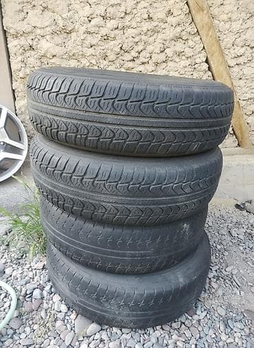 Шины: Шины 215 / R 16, Лето, Б/у, Комплект, Россия, Kama — 1