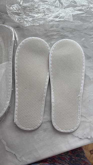 обувь 29 размер: Домашние тапочки, 44, Новый, цвет - Белый, Бесплатная доставка, Платная доставка, Самовывоз — 3