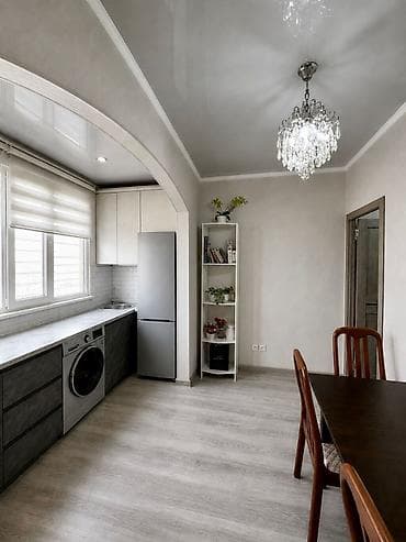 ак жол раздольный: 1 комната, 45 м², 106 серия улучшенная, 7 этаж, Дизайнерский ремонт — 4