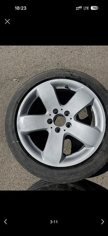 колесо резина: Колеса в сборе 225 / 50 / R 17, Лето, Комплект, Легковые, Литые, отверстий - 5 — 4