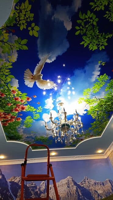 пластик для потолка цена бишкек: Натяжной потолок Глянцевое, Матовое, 3D потолки Бесплатный замер, Гарантия, Монтаж — 16