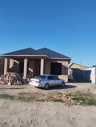 куплю модульный дом: Одноэтажный кирпичный дом в стадии строительства. Уй сатылат размери — 1