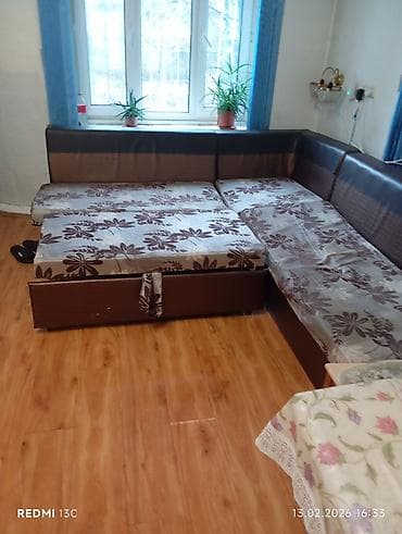 диван сатып алам: Ашкана үчүн жумшак бурчек, Өзү алып кетүү, түсү - Күрөң — 4