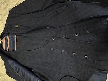 Костюмы: Мужской костюм-тройка Vakoni - Цвет: темно-синий с деликатным — 3