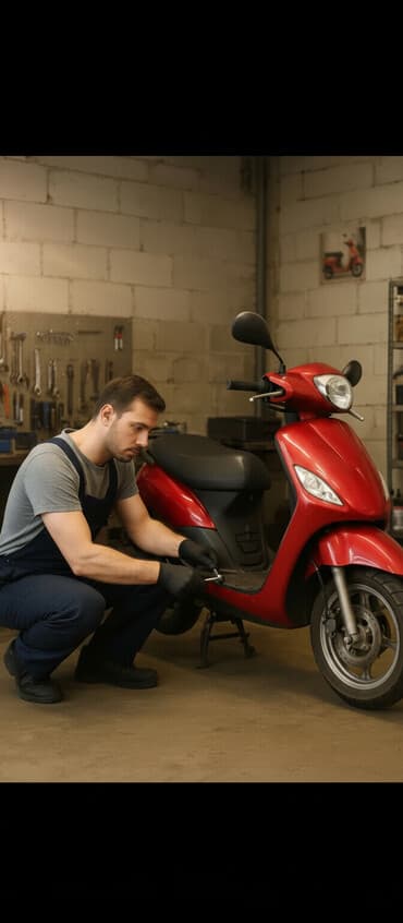 шины на спецтехники: Ремонт скутеров любой модели! — 1