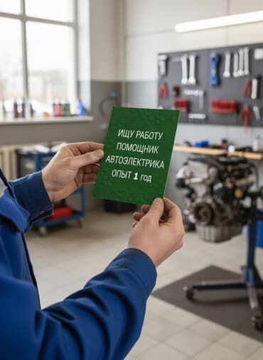 я ищю работу: Помощник автоэлектрика — ищу работу. Опыт 1 год. Навыки и задачи: - — 1