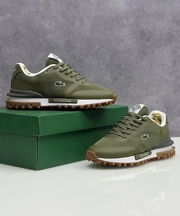 Личные вещи: Мужские кроссовки, 41, 42, 43, Lacoste, Новый, цвет - Зеленый — 2