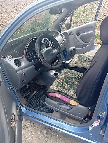 Унаа: Daewoo Matiz: 2002 г., Кол менен иштөөчү, Хетчбек — 4