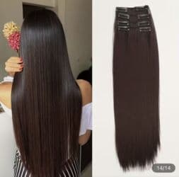 Спецодежда: Комплект накладных прядей. Искусственные. 60см 4 шт в комплекте — 1