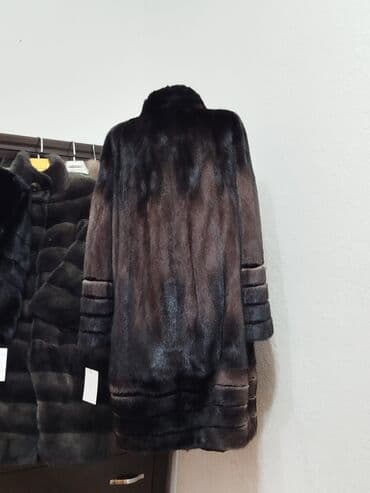 платья из панбархата на шифоне для полных: Шуба, Норка, По колено, Италия, L — 7