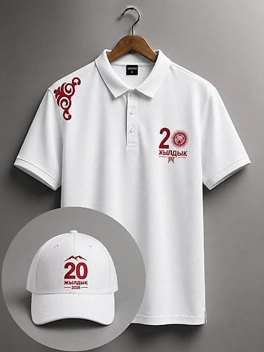 Футболка, кепкага сиздин логотип менен принт жасайбыз